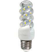 Trade Shop - Lampadina Led E27 16w Spirale Luce Fredda Calda Naturale 6500k 4000k 3000k S16w - -bianco Freddo      -