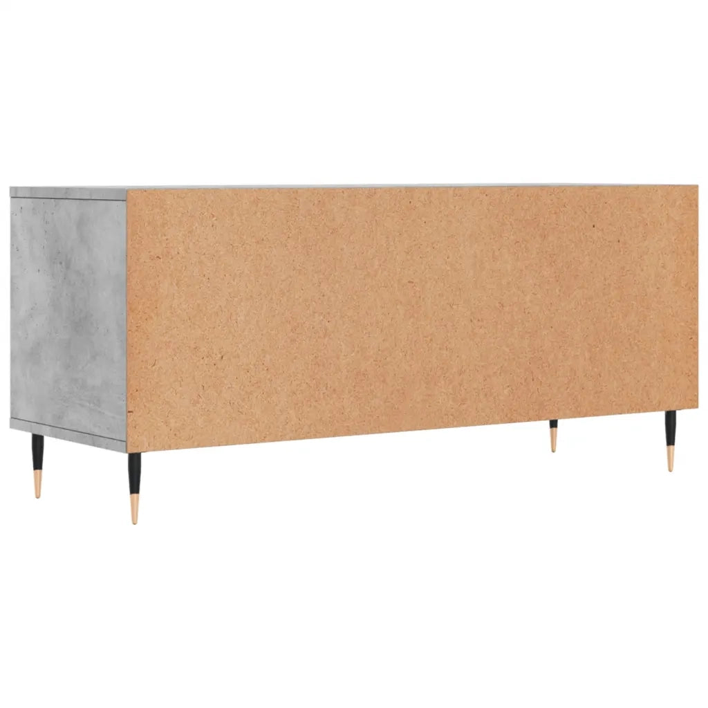 Mobile per TV Grigio Cemento 100x34,5x44,5 cm Legno Multistrato 831232