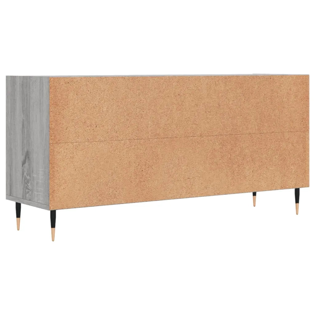 Mobile TV-Credenza TV-Console TV Grigio Sonoma 103,5x30x50 cm in Legno Multistrato 954122