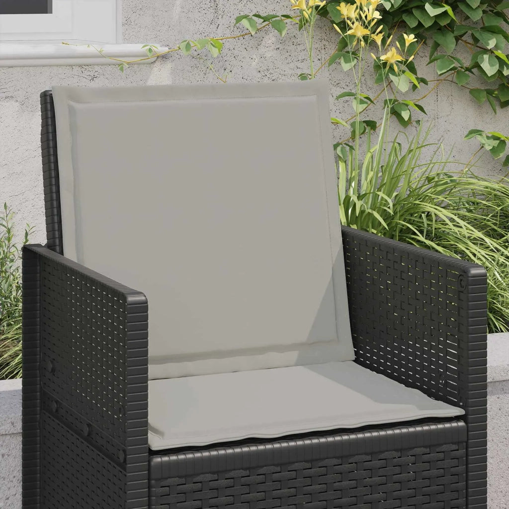 Cuscini per Seduta e Schienale 2 pcs Grigio Chiaro 899976