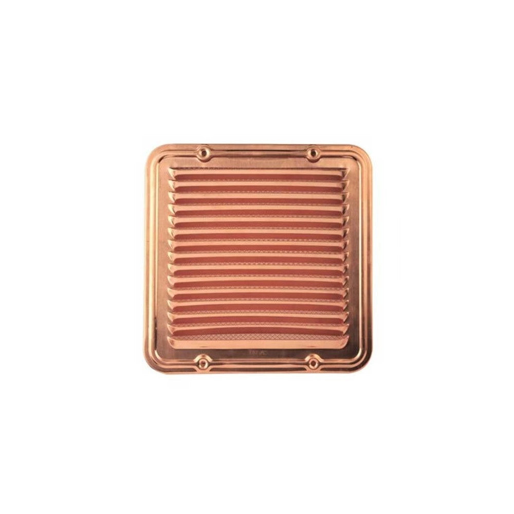 GRIGLIA DI AERAZIONE QUADRA IN RAME mm 140x360