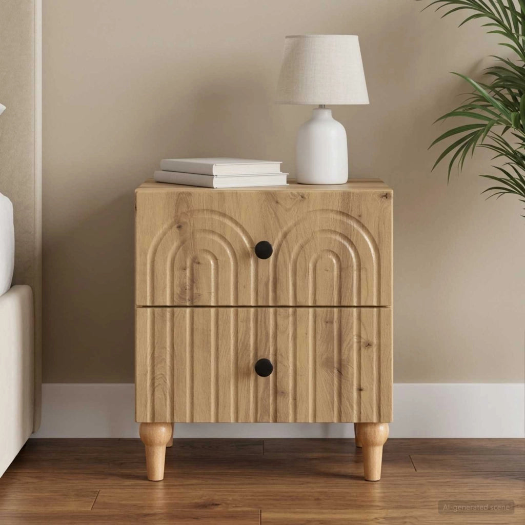 Armadio da Notte Rovere Artigianale 43 x 34,5 x 48 cm 894083