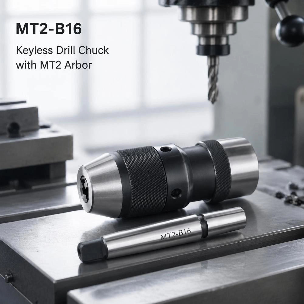 MT2-B16 Quick-release Drill Chuck With 13 Mm Clamping Range