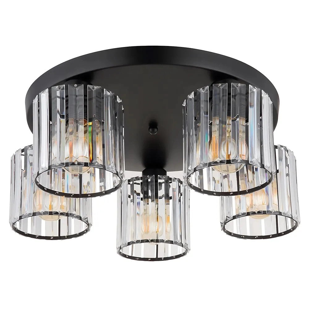 Lampada Da Soffitto Ebt023-5c Black