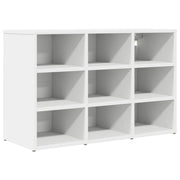 Scarpiera | Mobile per scarpe Bianco 77,5 x 30 x 51 cm Legno multistrato
