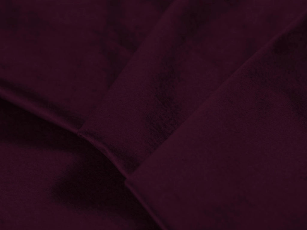Cosmopolitan Design - Divano convertibile angolare destro con contenitore "Clinton" 5 posti in velluto rosso scuro 