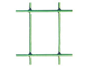 RETE ELETTROSALDATA ZINCATA PLASTIFICATA VERDE ESAPLAX MAGLIA MM.50X76- maglia 76,2x50,8 filo ø mm.2,5 est. - cm.200h. - 1 rotolo CAVATORTA