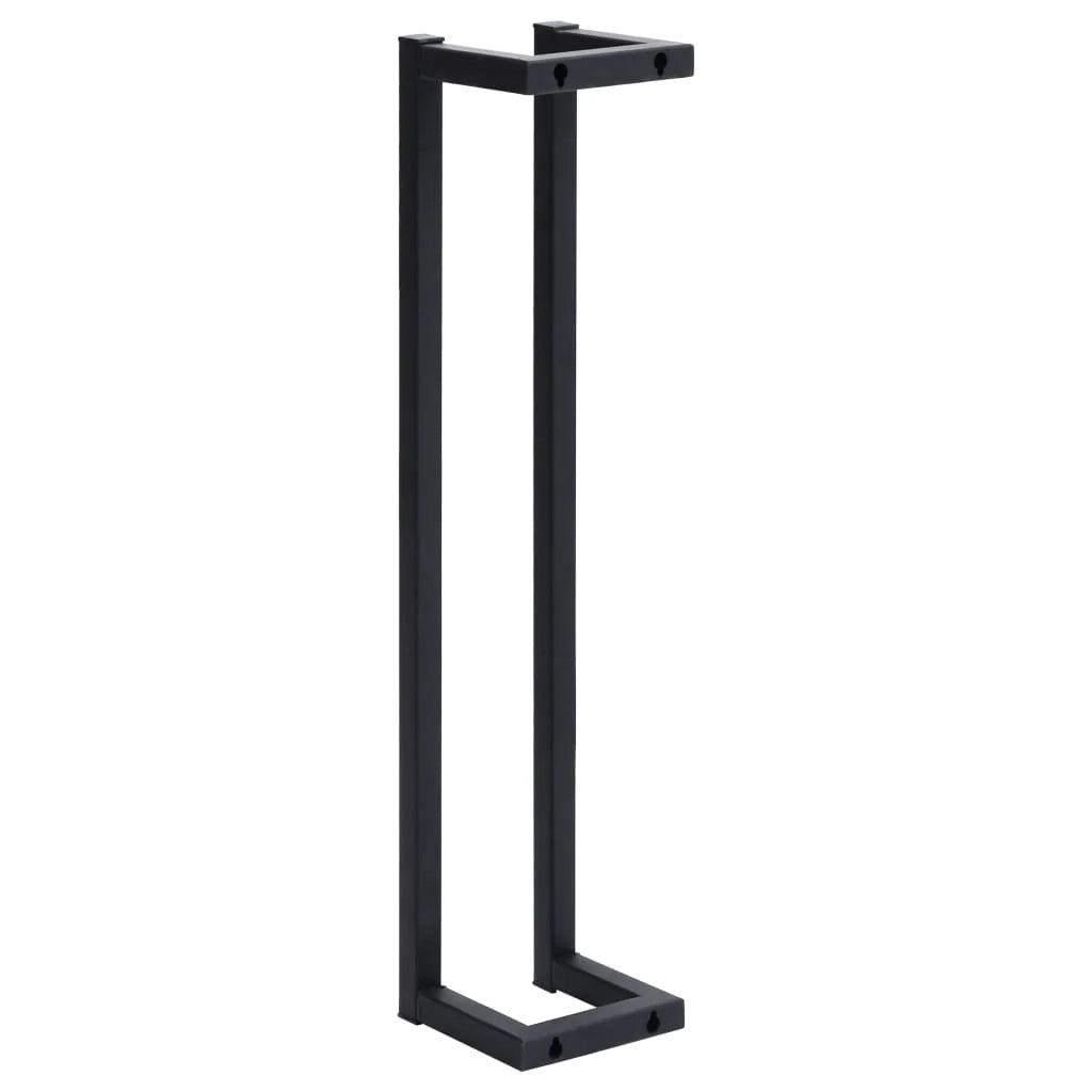 Portasciugamani 12,5 x 12,5 x 60 cm ferro nero 02_0005458