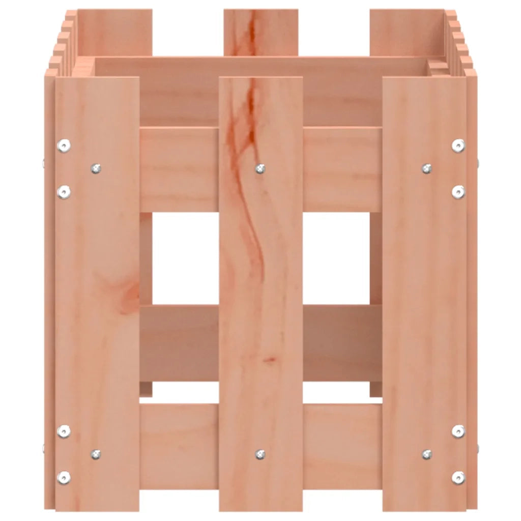 Fioriera | Cassetta per fiori | Vaso Giardino Design Recinzione 60x30x30cm Massello Douglas