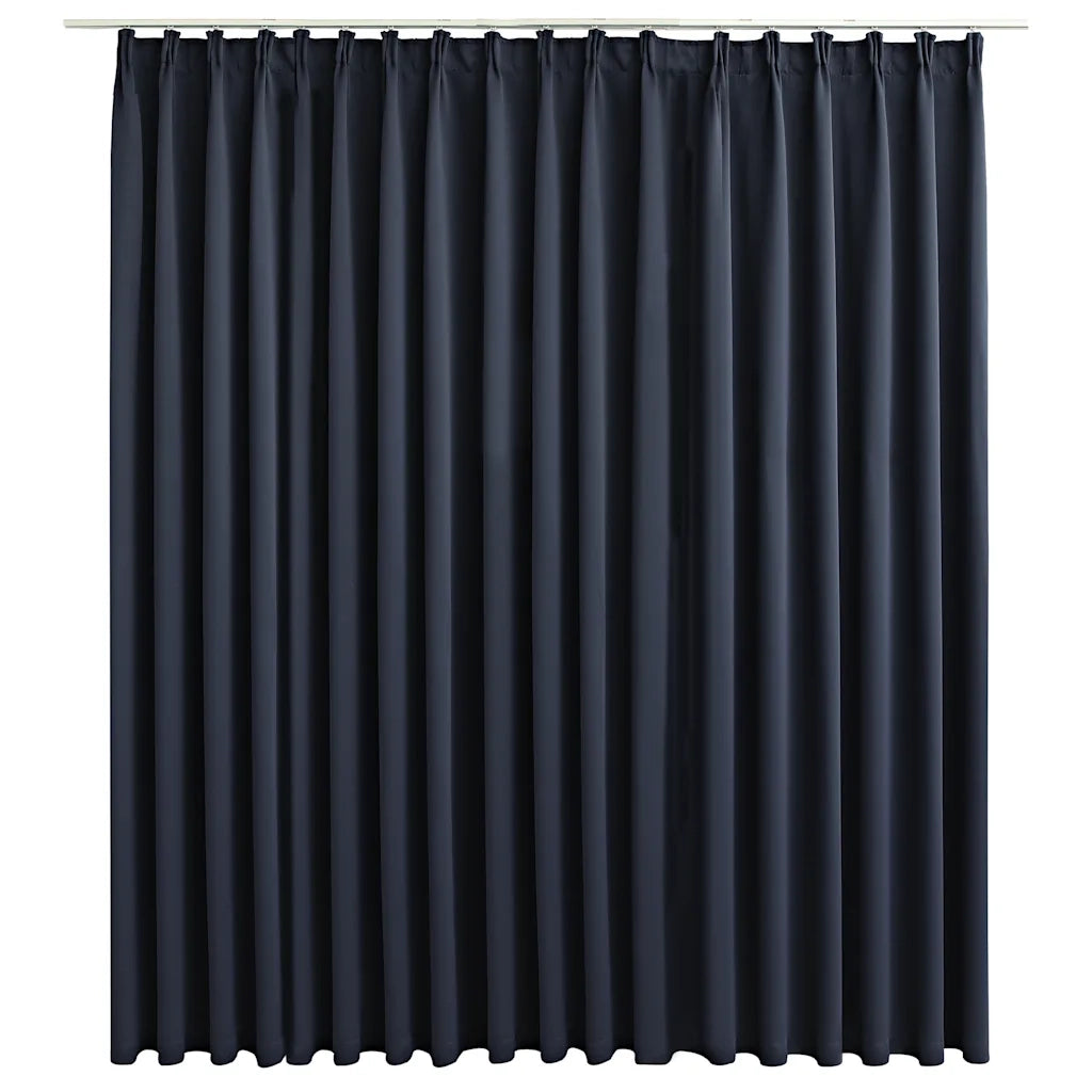 Tenda Oscurante con Ganci Antracite 290x245 cm
