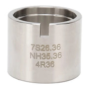 Sostegno orologio movimento universale in acciaio inossidabile - Reparazione fissa e precisa - Adatto per SKX007/NH35/36/7S26/36/4R - Supporto orologio movimento