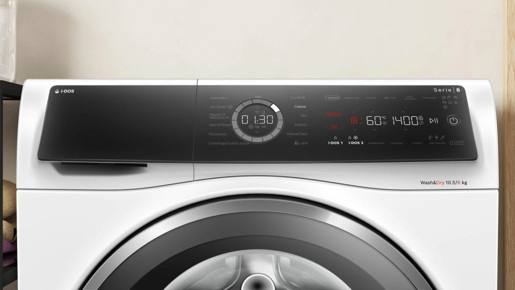 Bosch WNC254A0IT Serie 8 Lavasciuga 10.5/6 kg 1400 rpm Classe D/A
