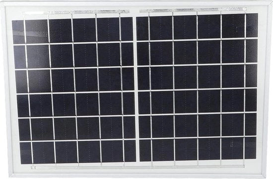 Pannello Fotovoltaico 6V 10W a Silicio Polisaccaridico - Caricatore per Pannelli Solari per Applicazioni di Illuminazione Off-Grid con Elevato Rendimento.