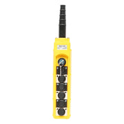 Telecomando industriale a 6 comandi e contatto generale con chiave 380V Breckner Germany