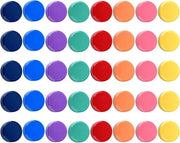 Mini magneti colorati - forte aderenza - 40 pezzi - 8 colori