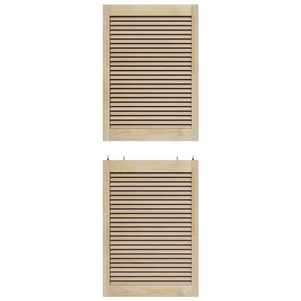 Porta per Armadio con porta 2 pcs Naturale 170 x 2,1 x 59,5 cm 42019271
