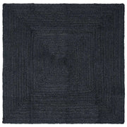 Tappeti per area Quadrato Grigio Scuro 200 x 200 cm Juta 42010440
