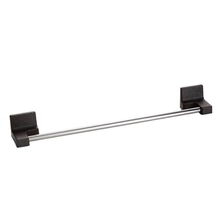 Barra portasciugamani da parete colore wenge 60 cm eliplast