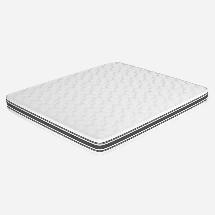 Materasso Alla Francese 140x190 cm a Molle Bonnel e Memory, alto 26 cm - Box System, Traspirante | Rubino