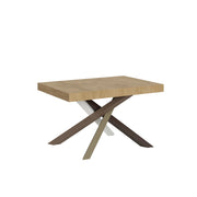 Tavolo allungabile 90x130/234 cm Volta Quercia Natura telaio 4/C