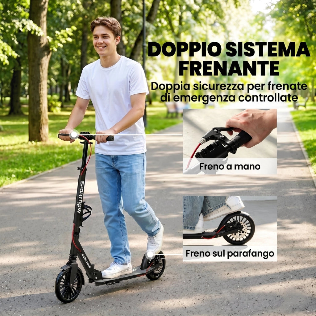 Monopattino Elettrico Pieghevole ¨C zephmum ¨C Argento