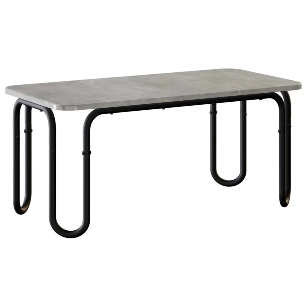 Tavolino da salotto Grigio Cemento 100 x 50 x 45 cm 8007725