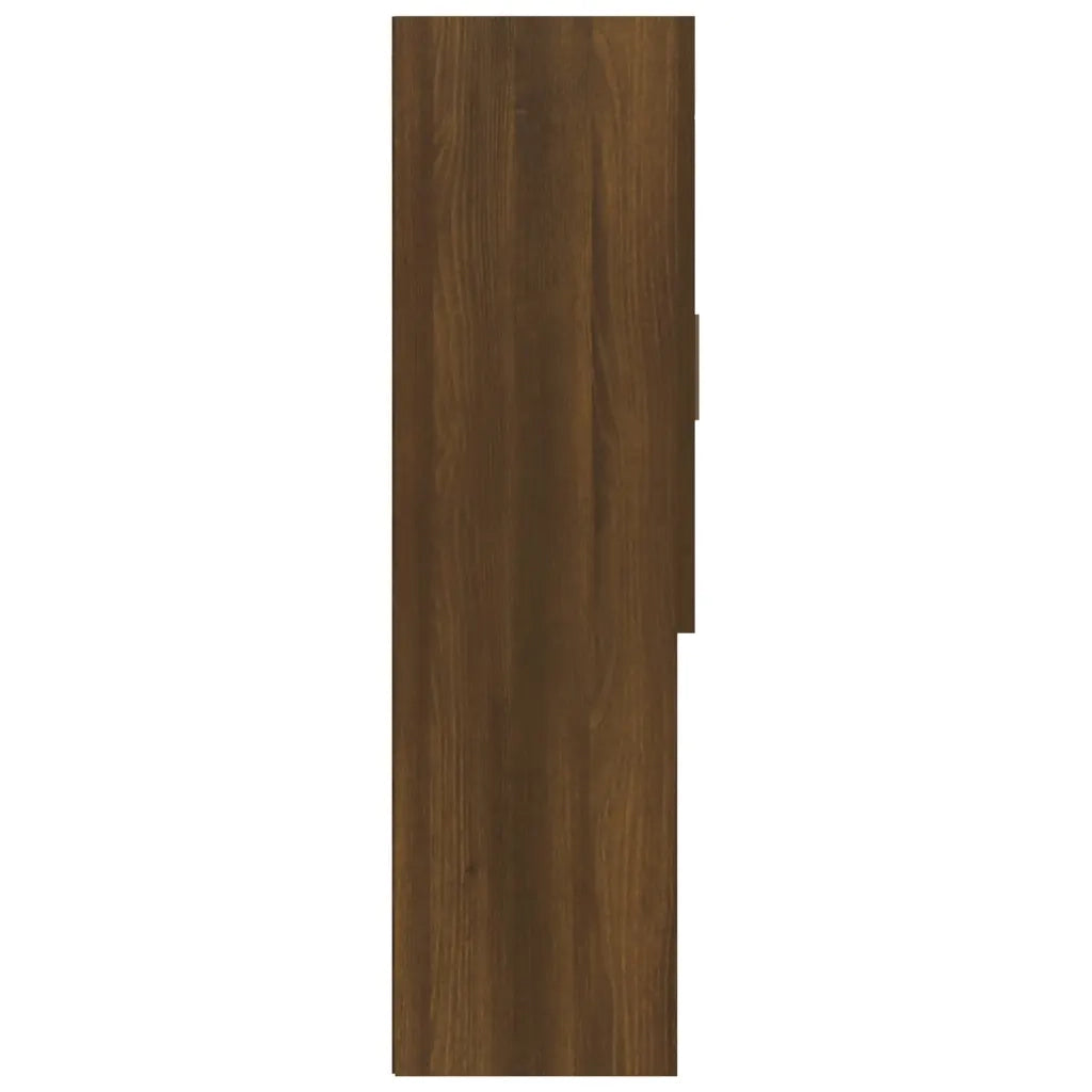 Mobile per Lavatrice Rovere Marrone 70,5x25,5x90 cm CFW9588645
