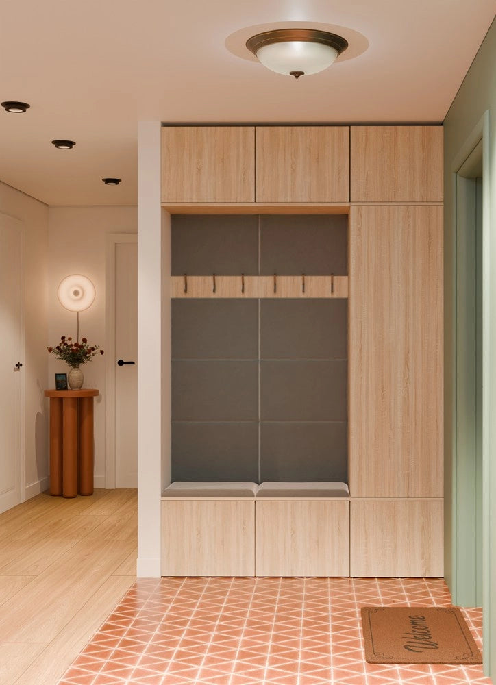 Guardaroba HAGA III/1sz2w rovere sonoma + 2x appendiabiti