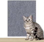 Mat per gatto in materiale ecologico - Lavabile in lavatrice e molto adesivo, per un gioco ininterrotto per il vostro gatto - Protegge i mobili e offre allo stesso tempo divertimento per il vostro gatto (mat per gatto: 30x30 cm) - 2 pezzi
