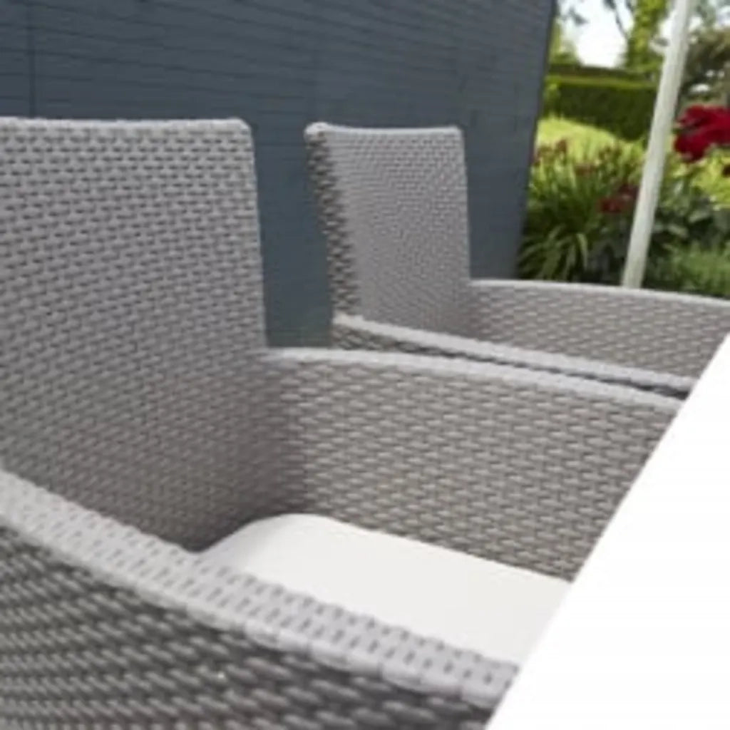 Keter Sedia da Pranzo da Giardino Iowa Cappuccino 215519 3082792
