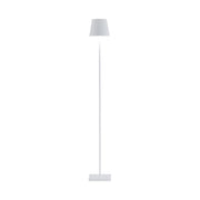Zafferano Lampada a led Poldina Pro L Bianca ricaricabile e dimmerabile con batteria fino a 12 ore - 2200-2700-3000K 3 altezze 52-87-122cm