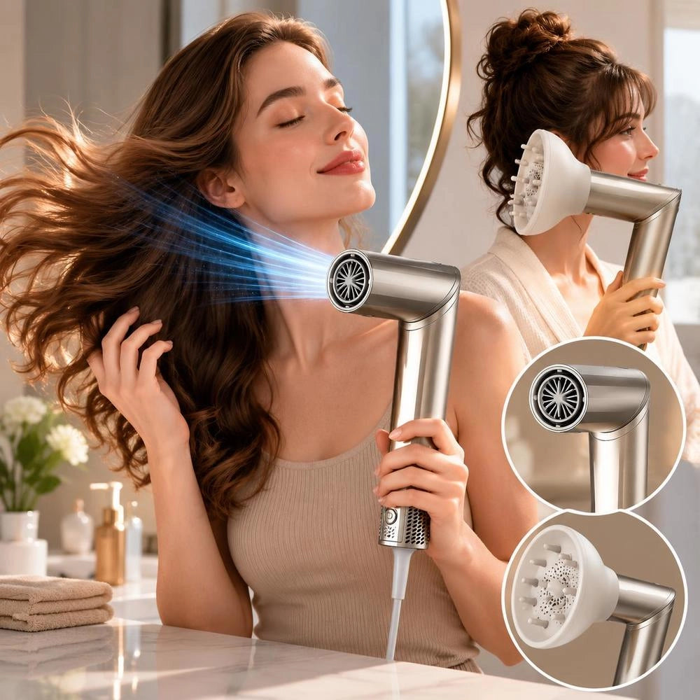 8-in-1 Curling Iron, 1.25-inch Ceramic Curling Iron Set With 2 Cylinders, 2 Brushes, 4 Nozzles For Dry/straight/curly/voluminous Hair, Curling Iron For Long, Medium And Short Hair, For All Hair Types