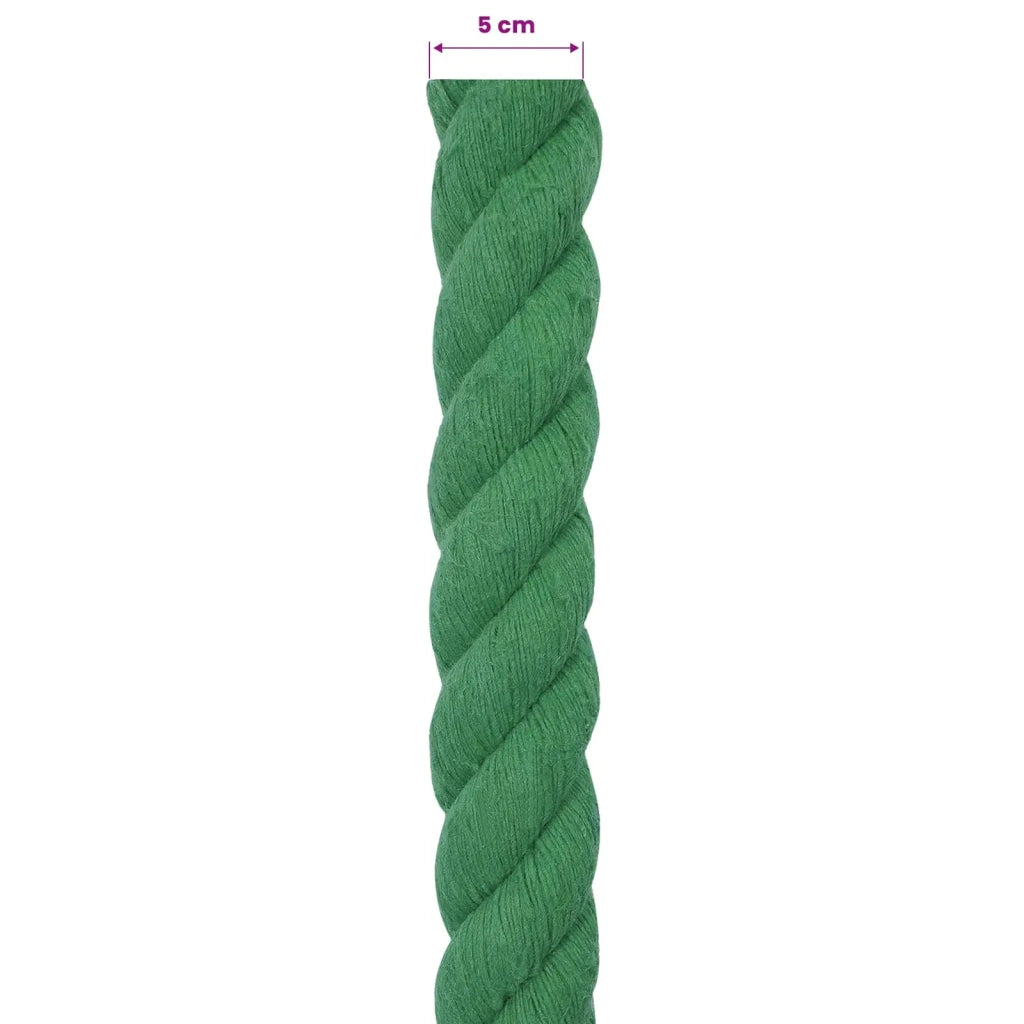 Corda Verde 5 x 5 x 1000 cm Cotone 42011986