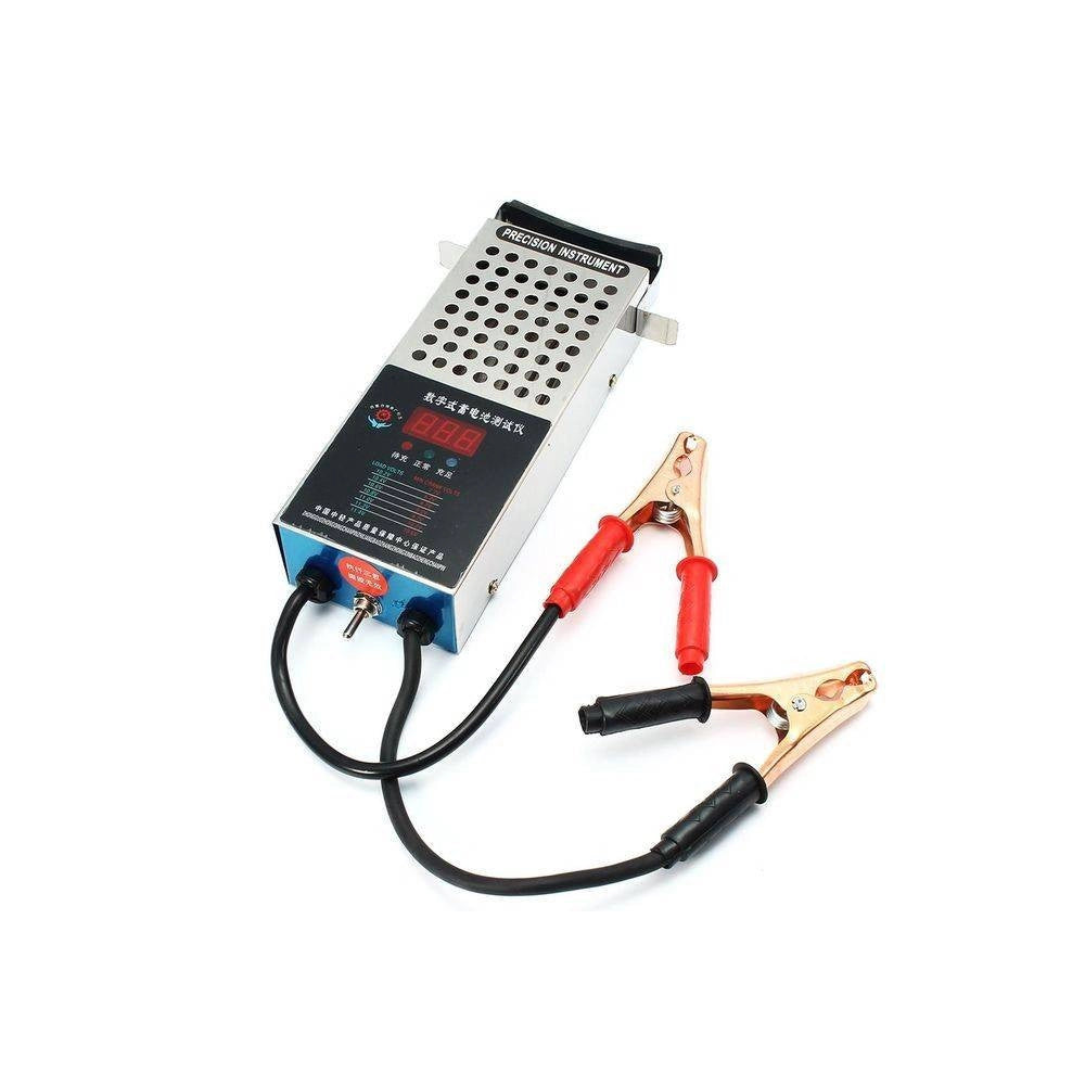 Trade Shop - Tester Portatile Per Controllo Batteria Auto Moto Da 125 Amp A 6v E 12v Con Cavi -
