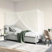 Zanzariera per letto 156 maglia 3 pcs Bianco Poliestere 42033557