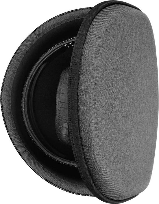 Tas da protezione per cuffie da viaggio compatibile con MOMENTUM 3 e MOMENTUM 2 - PXC550II - PXC550 - PXC480 - colore grigio scuro con cavo da archiviazione