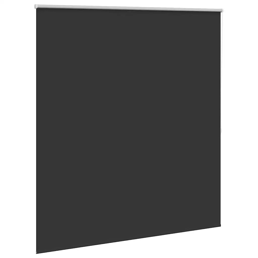 Tenda a rullo oscurante 164,4x175 cm Tessuto Larghezza 160 cm nero 240143