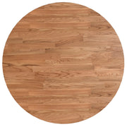 Piano Tavolo | Superficie Tavolo | Piano Scrivania Rotondo Marrone Chiaro ?60x1,5cm Rovere Trattato