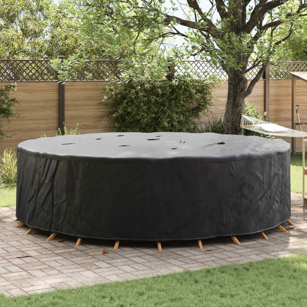 Copertura per mobili 320 x 320 x 85 cm Tessuto Oxford 600D Nero 4106043