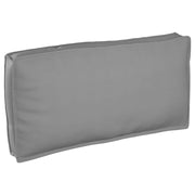 Cuscino Grigio 120 x 60 x 12 cm Tessuto Oxford 42001559