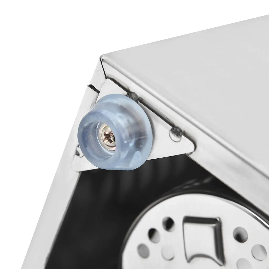 Portaposate con 4 Inserti Quadrato in Acciaio Inox CFW4642556