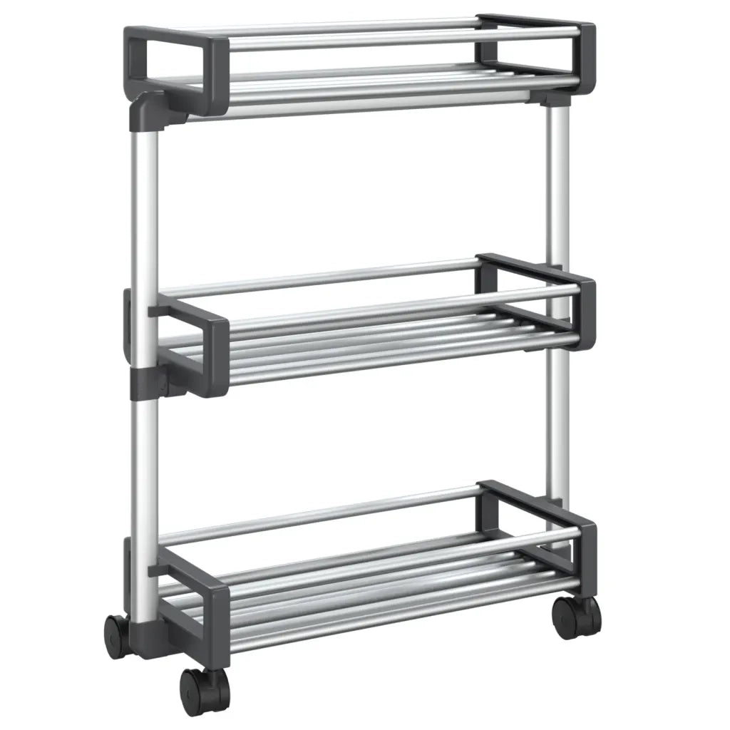 Carrello Portaoggetti 59x20x75 cm in Alluminiocod mxl 118369