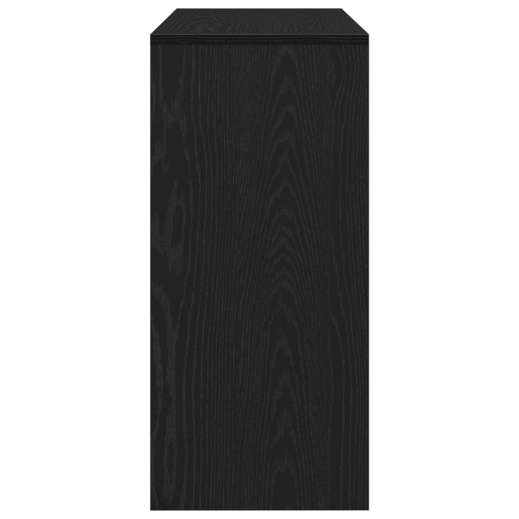 Tavolo Consolle in Rovere Nero - 100x35x76.5 cm - Legno ingegnerizzato