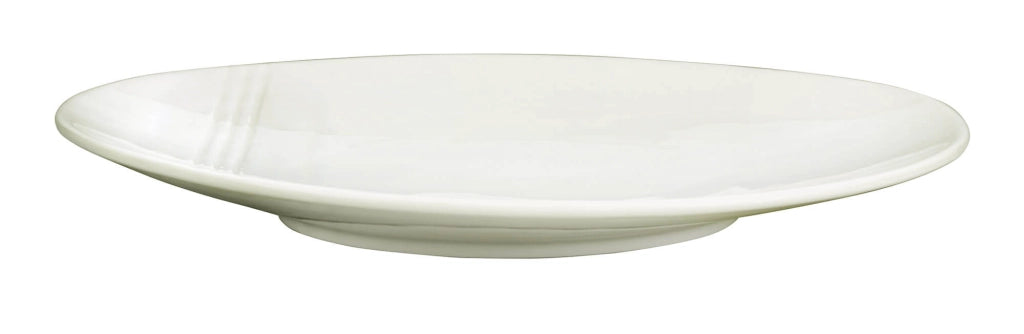Set 4 Sottopiatti Piani Ø31 cm in Porcellana Allluminica Kaleidos Aluxina Miami Bianchi