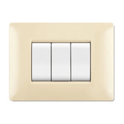PLACCA LIFE Q LIVING PLAST AVORIO                4P