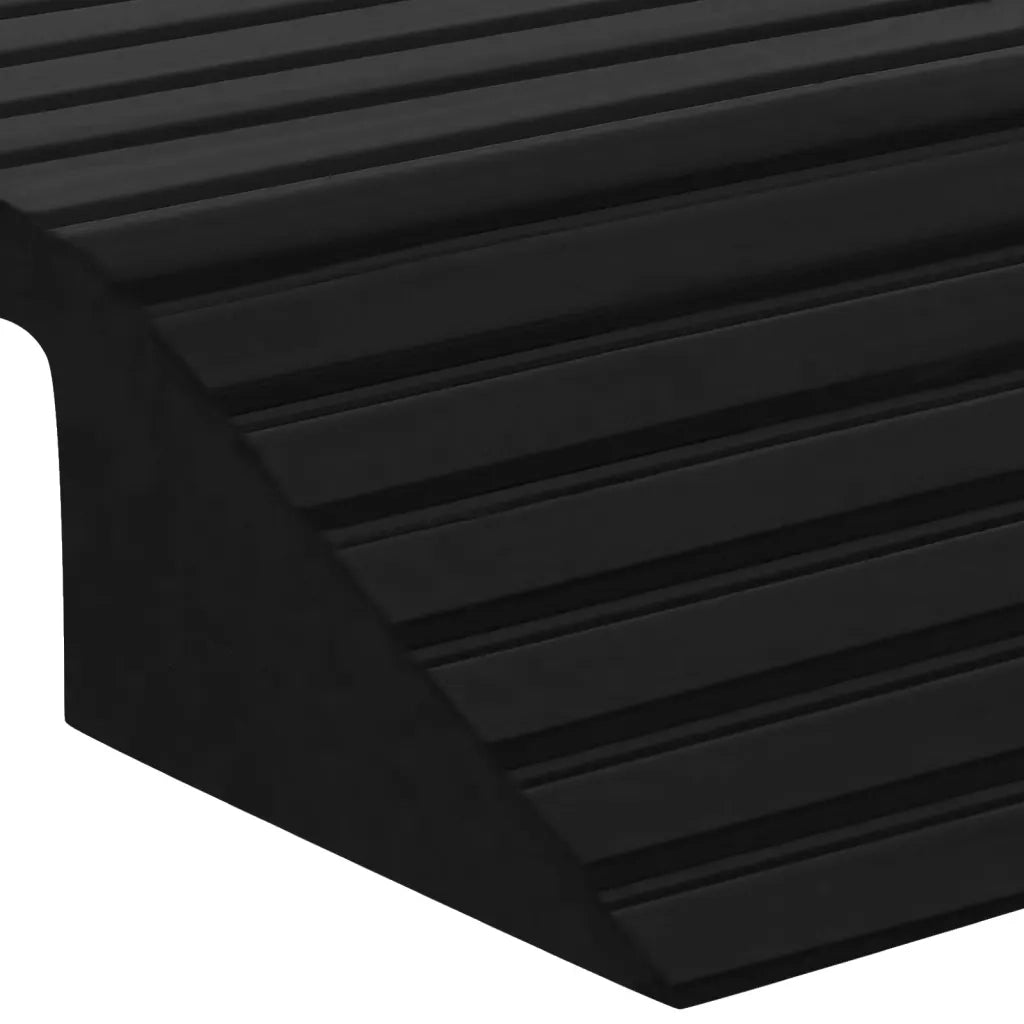 Rampe per Soglia a Ponte 3 pz 49x40x8 cm Gomma CFW5255751