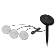 Sfera solare LED galleggiante 3 pezzi diametro 9,5 cm lampada decorativa 2402029