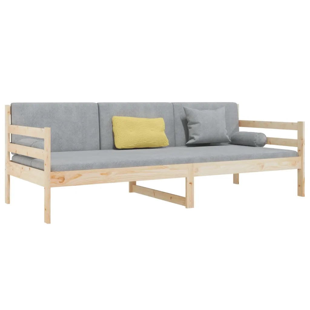 Dormeuse 80x200 cm in Legno Massello di Pino cod mxl 57059