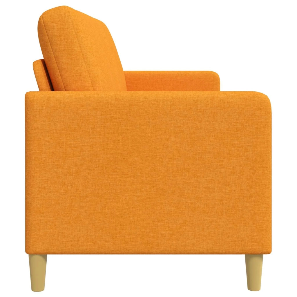 Divano con Storage Giallo Scuro 152 x 78 x 87 cm Poliestere 42036928