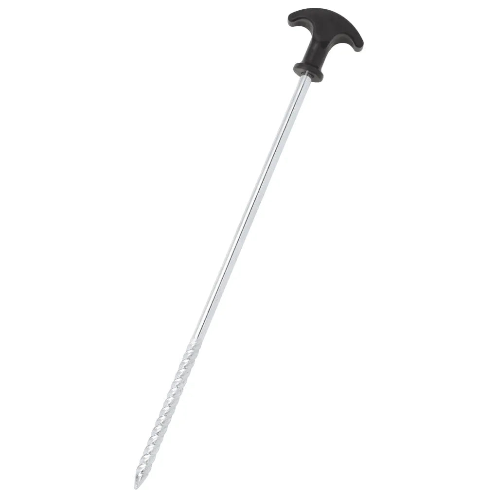 vidaXL Picchetti per Tenda 24 pz 30 cm Ø7 mm in Acciaio Zincato